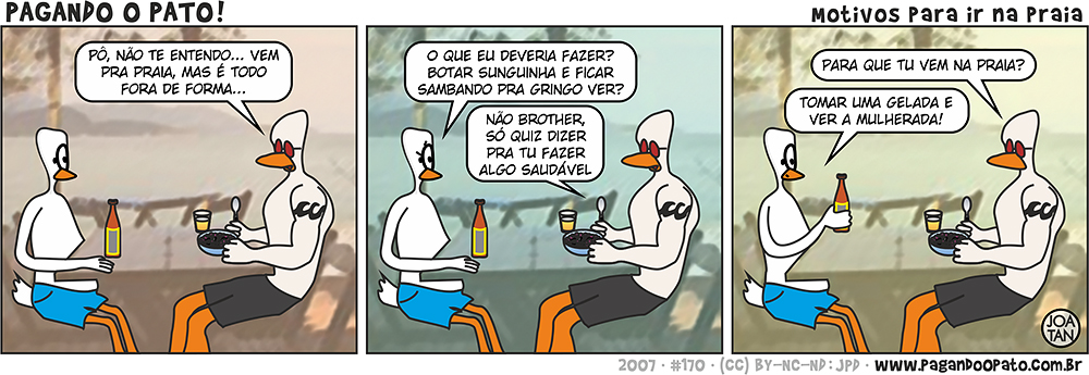 Motivos para ir na praia