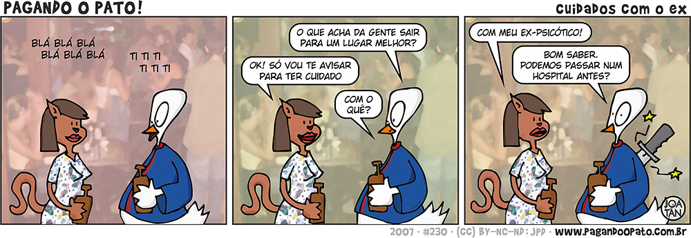 Cuidados com o ex